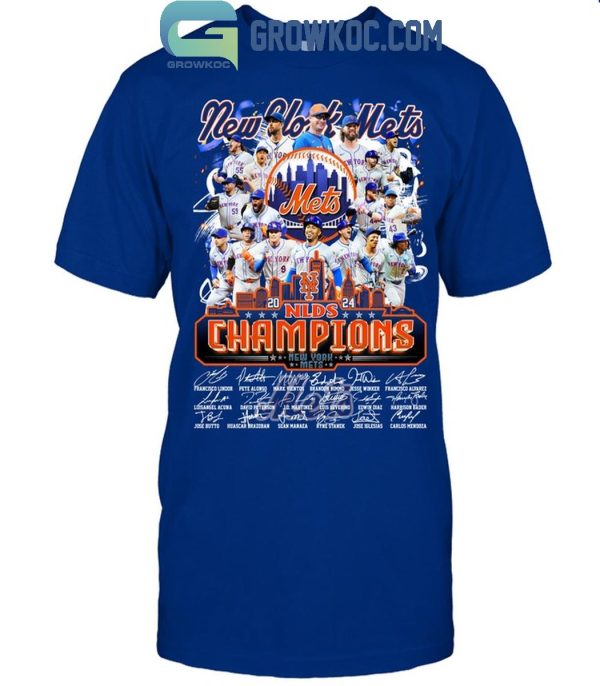 New York Mets 2024 Champions NLDS Fan T-Shirt