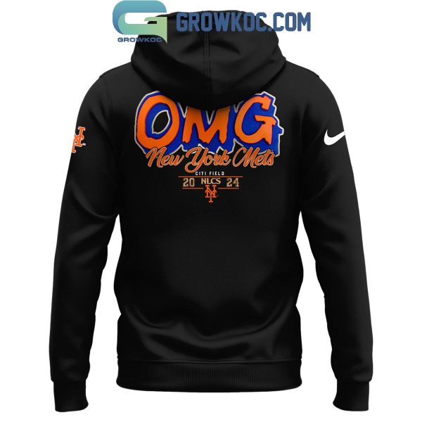 New York Mets 2024 NLCS Champions OMG Hoodie T-Shirt