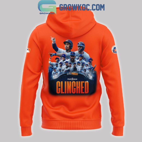 New York Mets Clinched October Ready Postseason 2024 Hoodie T-Shirt