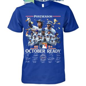 New York Mets Postseason 2024 October Ready T-Shirt