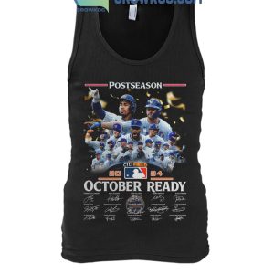 New York Mets Postseason 2024 October Ready T-Shirt