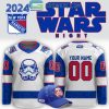 Minnesota Wild 2024 Star Wars Night Personalized Hockey Jersey