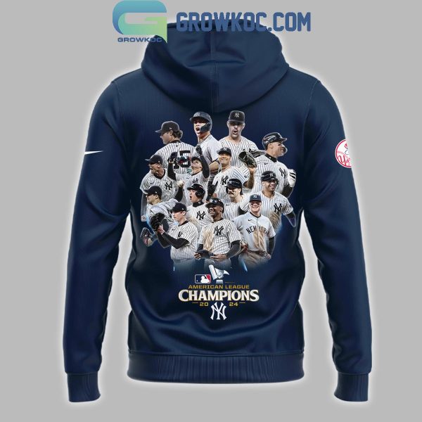 New York Yankees 2024 American League Champions ALCS Hoodie T-Shirt