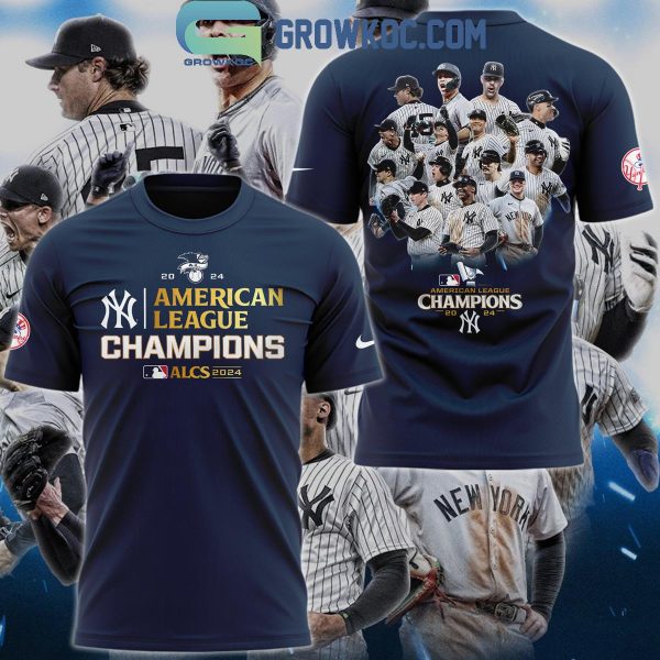 New York Yankees 2024 American League Champions ALCS Hoodie T-Shirt