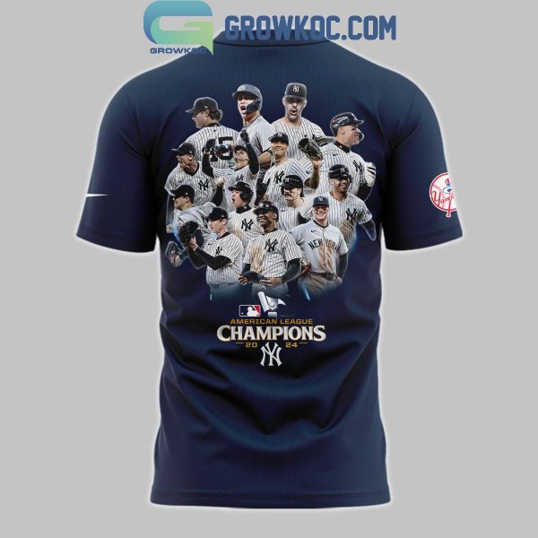 New York Yankees 2024 American League Champions ALCS Hoodie T-Shirt