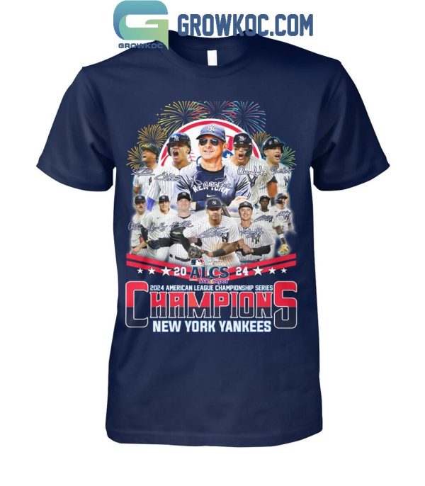 New York Yankees 2024 American League Championship Series Champs T-Shirt