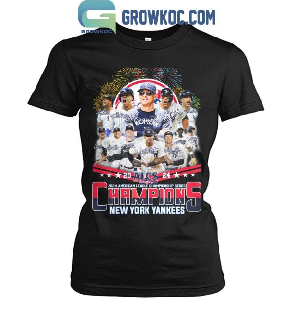 New York Yankees 2024 American League Championship Series Champs T-Shirt