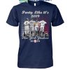 Los Angeles Dodgers 2024 LA National Leagues Champs Celebration T-Shirt