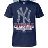 New York Yankees ALCS 2024 American League Champions NY T-Shirt