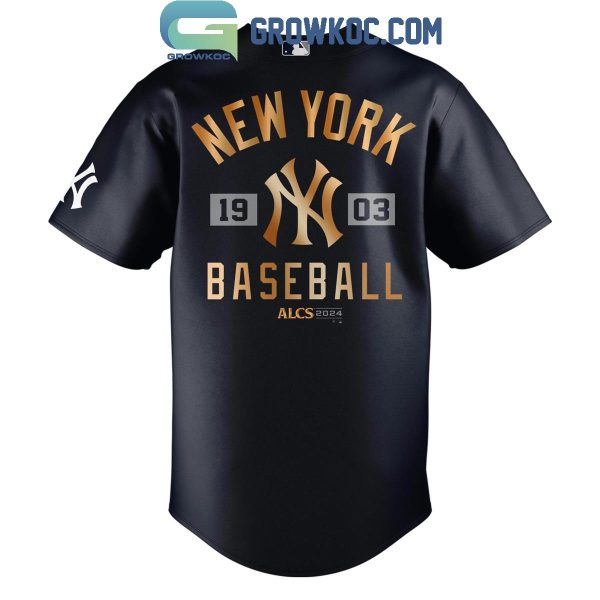 New York Yankees ALCS 2024 Champions Est. 1903 Baseball Jersey