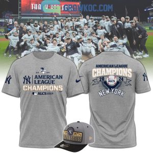 New York Yankees ALCS American League Champions 2024 World Series Hoodie T-Shirt