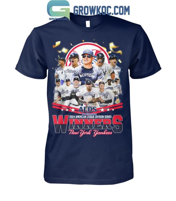 New York Yankees ALDS 2024 Winners American League Division Series T-Shirt