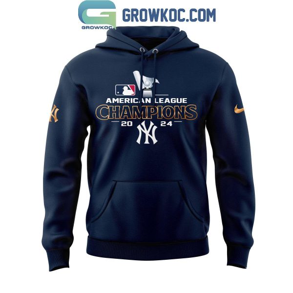 New York Yankees American League Champions 2024 Bronx Bombers Hoodie T-Shirt