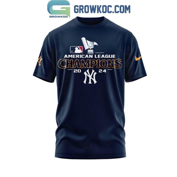 New York Yankees American League Champions 2024 Bronx Bombers Hoodie T-Shirt