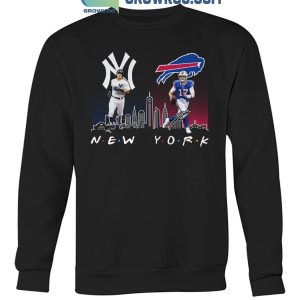 New York Yankees Baseball Buffalo Bills Football The Friends The Proud T-Shirt