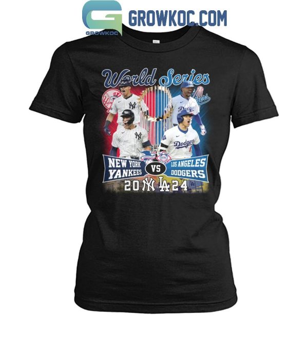 New York Yankees Los Angeles Dodgers World Series 2024 T-Shirt