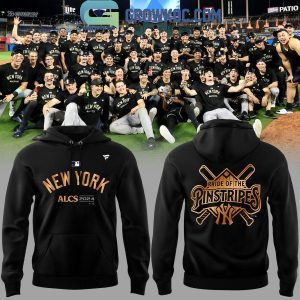 New York Yankees Pride Of The Pinstripes ALCS 2024 Champions Hoodie T-Shirt