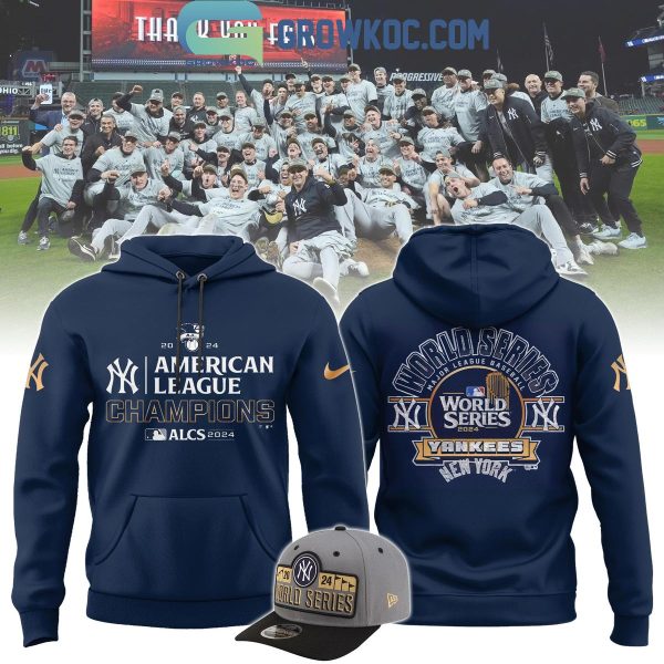 New York Yankees World Series American League Champions 2024 Hoodie T-Shirt