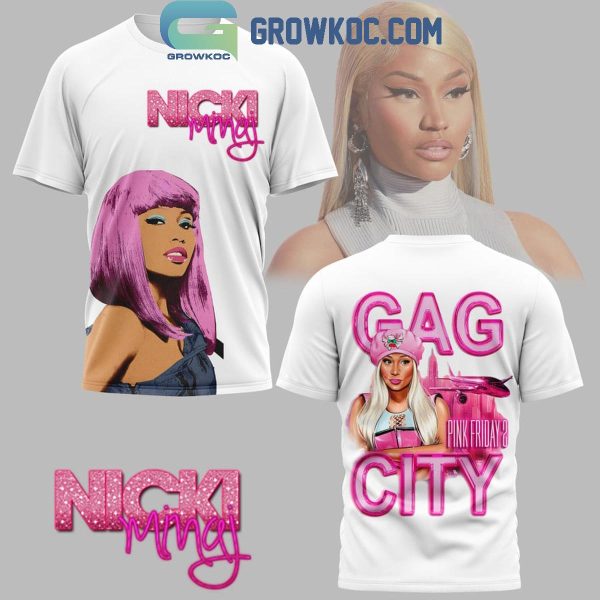 Nicki Minaj GAG City Pink Friday Star Hoodie T-Shirt