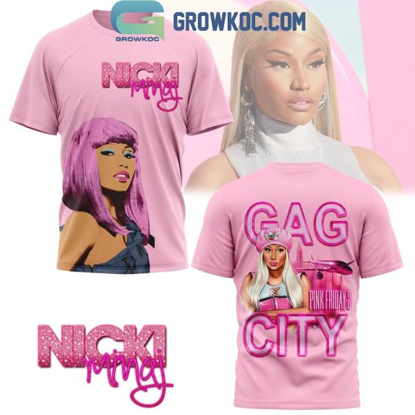 Nicki Minaj GAG City Pink Friday Star Hoodie T-Shirt