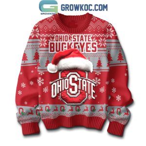 Ohio State Buckeyes Always A Buckeyes Christmas Ugly Sweater