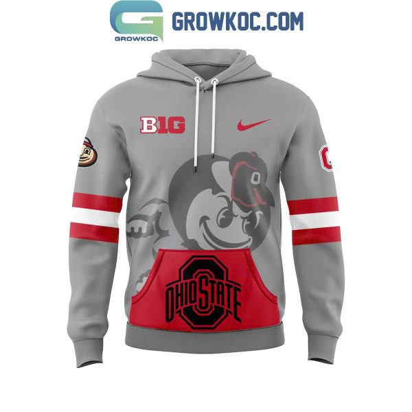 Ohio State Buckeyes Game Day 2024 Brutus Buckeye Hoodie T-Shirt