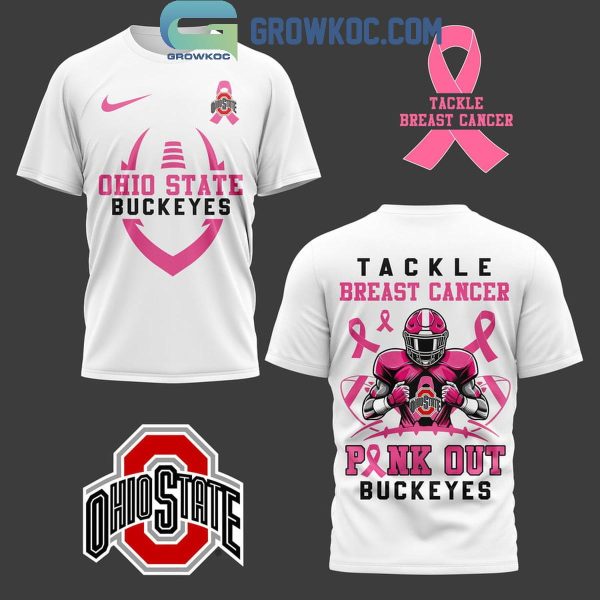 Ohio State Buckeyes Tackle Breast Cancer Pink Out Buckeyes Hoodie T-Shirt