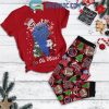 Ole Miss Rebels Santa Why You Be An Ole Miss Christmas Fleece Pajamas Set