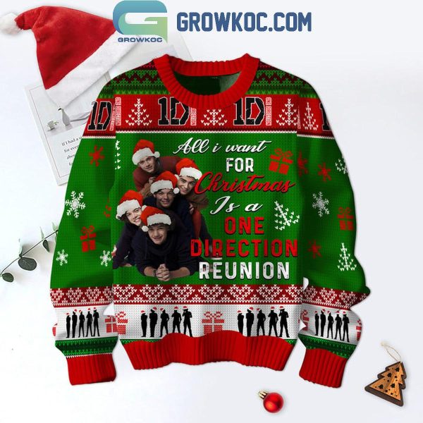 One Direction All I Want For Christmas Is 1D Reunion 2024 Ugly Sweater