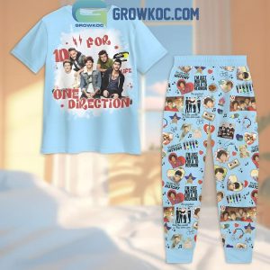 One Direction For Life Fleece Pajamas Set