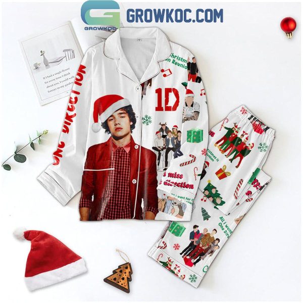 One Direction I Miss Liam Payne In Christmas Polyester Pajamas Set