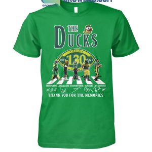 Oregon Ducks The Legends 1894-2024 Thank You For The Memories T-Shirt