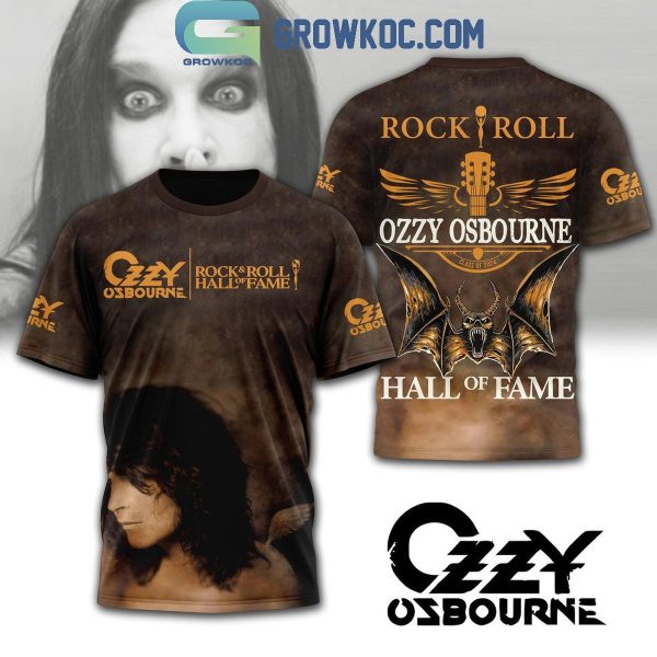 Ozzy Osbourne Paranoid A Tribute To Ozzy Hall Of Fame 2024 Hoodie T-Shirt