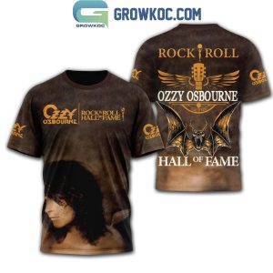 Ozzy Osbourne Paranoid A Tribute To Ozzy Hall Of Fame 2024 Hoodie T-Shirt