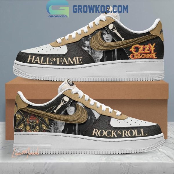 Ozzy Osbourne Rock And Roll Hall Of Fame Introduction 2024 Air Force 1 Shoes