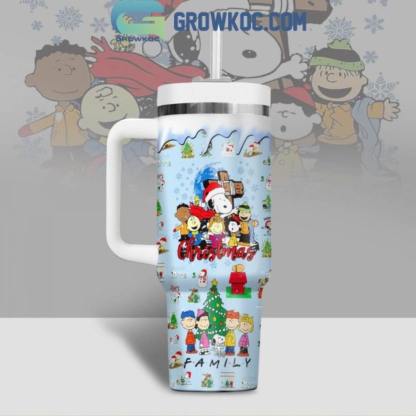 Peanuts Snoopy Merry Christmas 40oz Tumbler