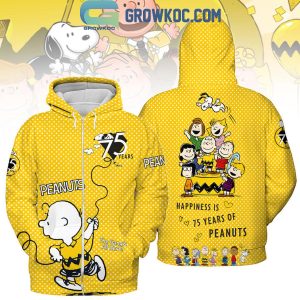 Peanuts The Gang’s All Here 75 Years Of The Memories Hoodie T-Shirt