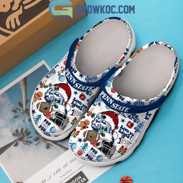 Penn State Nittany Lions Love Ya Lions 2024 Christmas Crocs Clogs