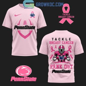 Penn State Nittany Lions Tackle Breast Cancer Pink Out Penn State Hoodie T-Shirt