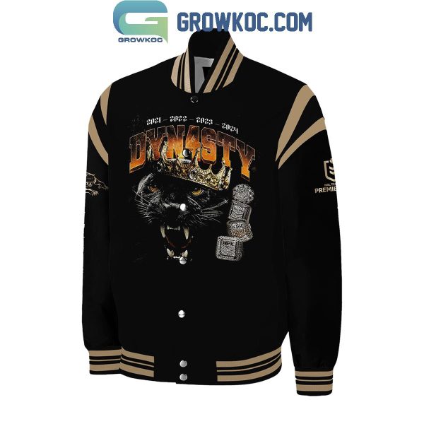 Penrith Panthers Premiers Champions 2024 Dynasty 4th Time Baseball Jacket