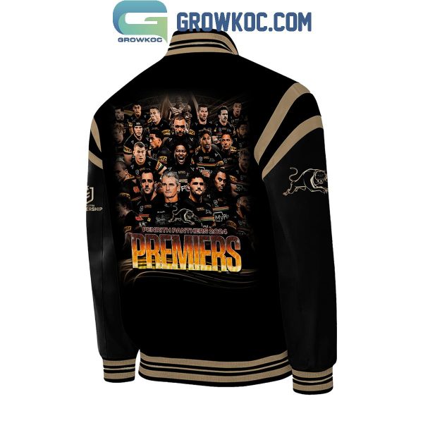 Penrith Panthers Premiers Champions 2024 Dynasty 4th Time Baseball Jacket