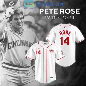 Pete Rose Cincinnati Reds 1941-2024 Forever Fan Baseball Jersey