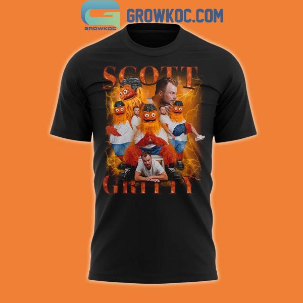 Philadelphia Flyers 2024 Scott Gritty New Mascot Hoodie T-Shirt