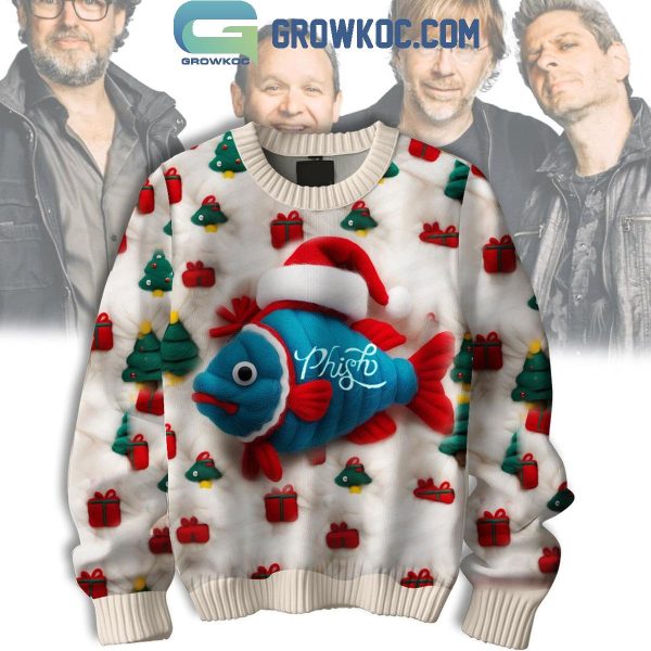 Phish Band 2024 Holly Jolly Christmas Ugly Sweater