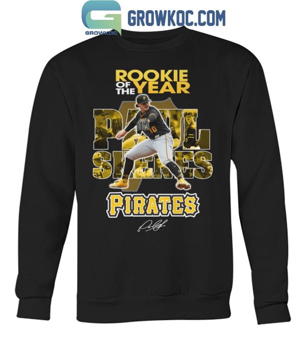 Pittsburgh Pirates Paul Skenes Rookie Of The Year 2024 T-Shirt