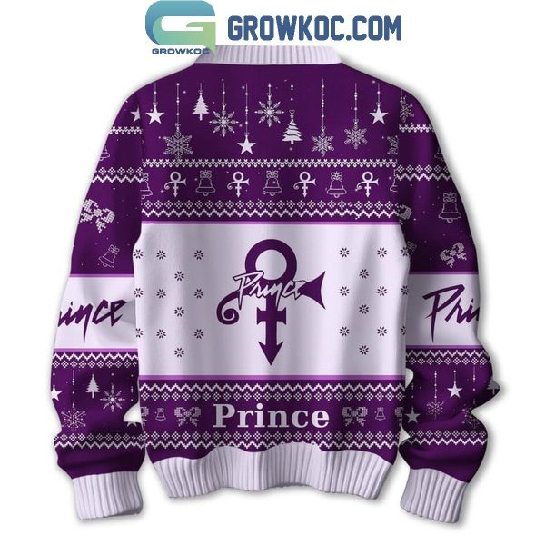 Prince Is All I Want For My Christmas 2024 Ugly Sweater