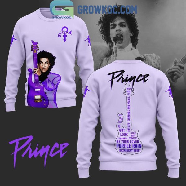 Prince Kiss So Blue U Got Look Diamonds And Pearls Purple Version Hoodie T-Shirt