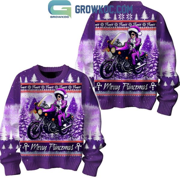 Prince Merry Princemas Happy Time Celebrating Christmas Ugly Sweater