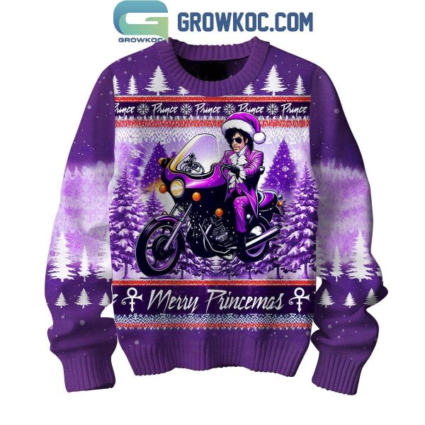 Prince Merry Princemas Happy Time Celebrating Christmas Ugly Sweater