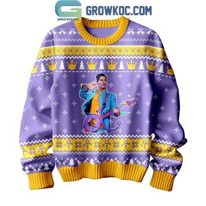 Prince When Doves Cry 2024 Christmas Ugly Sweater